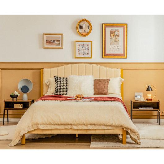 2 Pieces Stackable Night Stand Bedside End Table Set at Set Shop and Smile