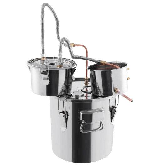5/10 Gal 22/38 L Water Alcohol Distiller for DIY Whisky-5 Gal at Set Shop and Smile