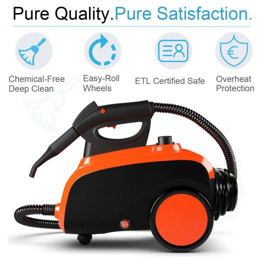 Heavy Duty Household Multipurpose Steam Cleaner with 18 Accessories at Set Shop and Smile