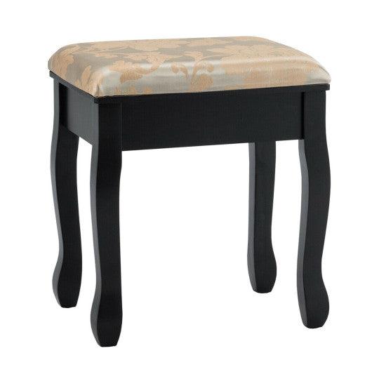 5 Drawers Removable Box Makeup Dressing Vanity Set-Black at Set Shop and Smile