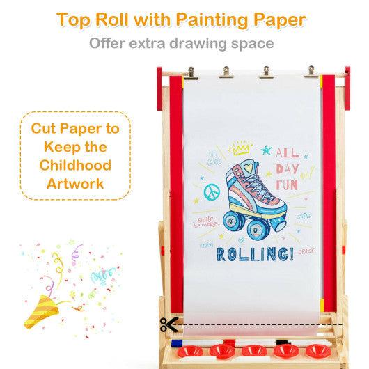 Flip-Over Double-Sided Kids Art Easel at Set Shop and Smile