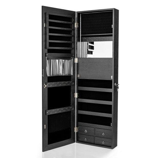 Multipurpose Storage Cabinet with 4 Drawers-Black at Set Shop and Smile