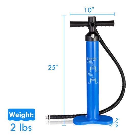 Double Action Manual inflation SUP Hand Pump with Gauge at Set Shop and Smile