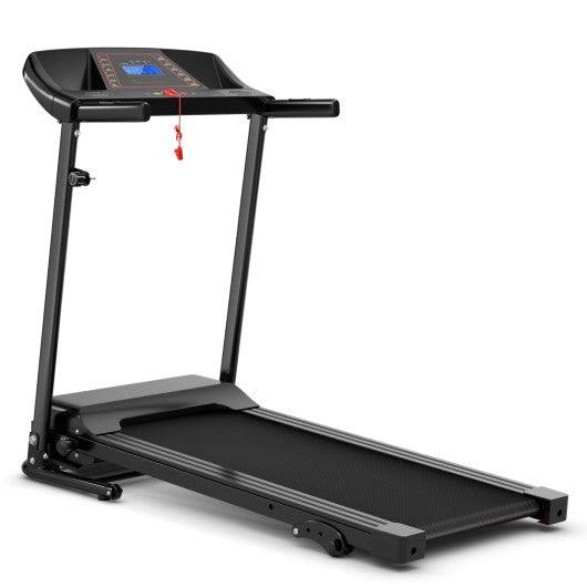 1.0 HP Foldable Treadmill Electric Support Mobile Power at Set Shop and Smile