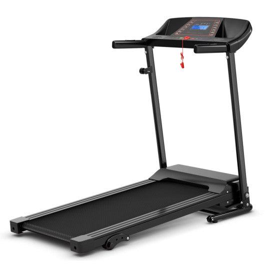 1.0 HP Foldable Treadmill Electric Support Mobile Power at Set Shop and Smile