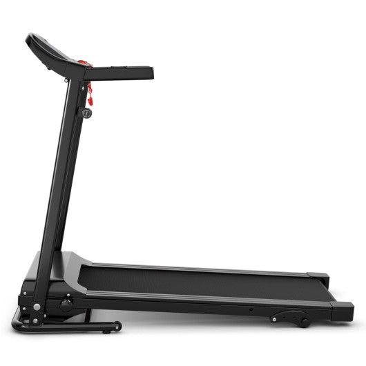 1.0 HP Foldable Treadmill Electric Support Mobile Power at Set Shop and Smile