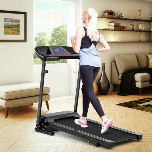 1.0 HP Foldable Treadmill Electric Support Mobile Power at Set Shop and Smile
