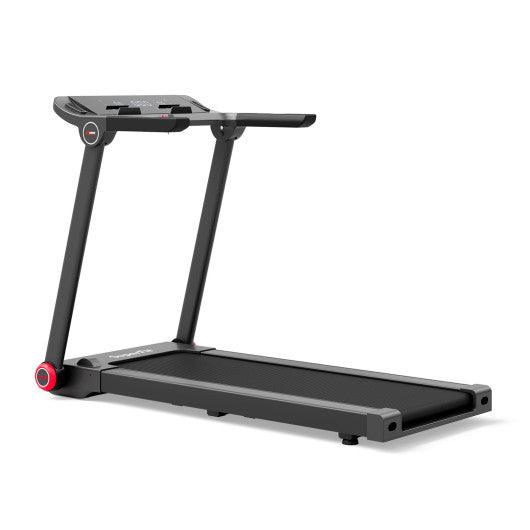3.75HP Folding Treadmill with APP and 12 Preset Programs at Set Shop and Smile