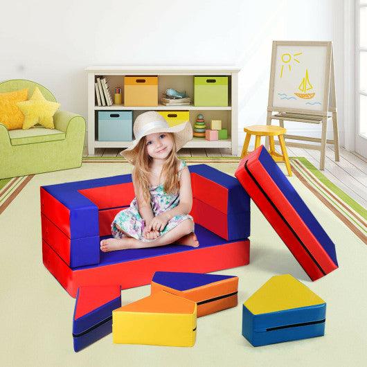 4-in-1 Crawl Climb Foam Shapes Toddler Kids Playset at Set Shop and Smile