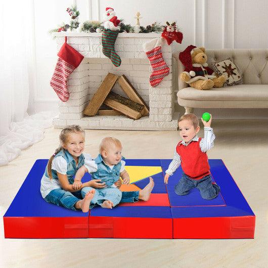 4-in-1 Crawl Climb Foam Shapes Toddler Kids Playset at Set Shop and Smile