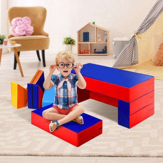 4-in-1 Crawl Climb Foam Shapes Toddler Kids Playset at Set Shop and Smile
