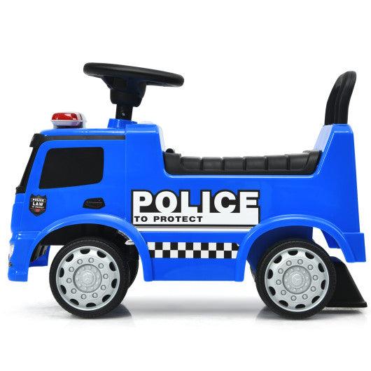 Mercedes Benz Kids Ride On Push Licensed Police Car-Blue at Set Shop and Smile