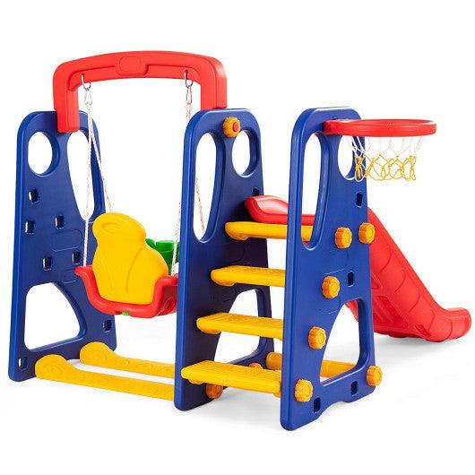 3-in-1 Junior Children Climber Slide Playset at Set Shop and Smile