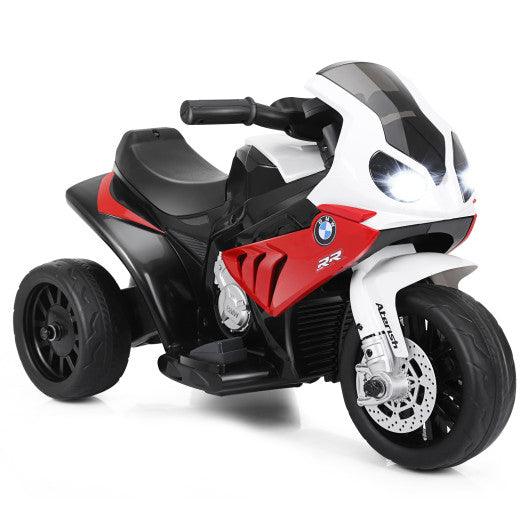 6V Kids 3 Wheels Riding BMW Licensed Electric Motorcycle-Red at Set Shop and Smile
