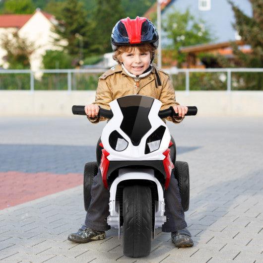 6V Kids 3 Wheels Riding BMW Licensed Electric Motorcycle-Red at Set Shop and Smile