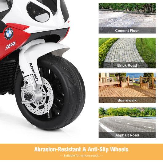 6V Kids 3 Wheels Riding BMW Licensed Electric Motorcycle-Red at Set Shop and Smile