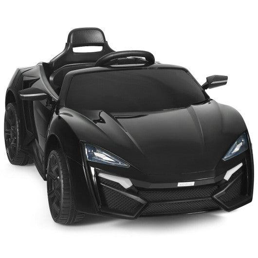 12V 2.4G RC Electric Vehicle with Lights-Black at Set Shop and Smile