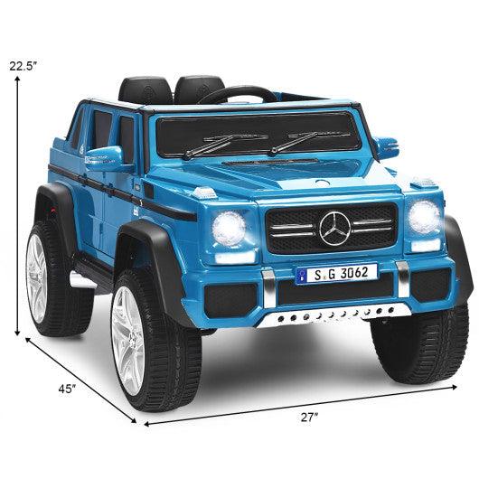12V Licensed Mercedes-Benz Kids Ride On Car-Navy at Set Shop and Smile