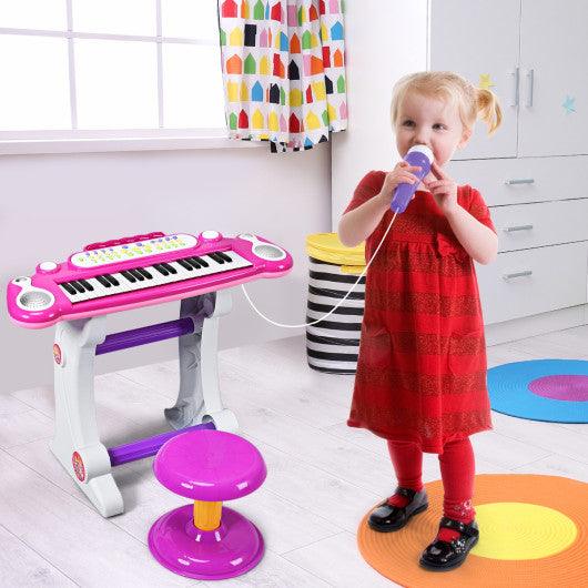 37 Key Electronic Keyboard Kids Toy Piano at Set Shop and Smile