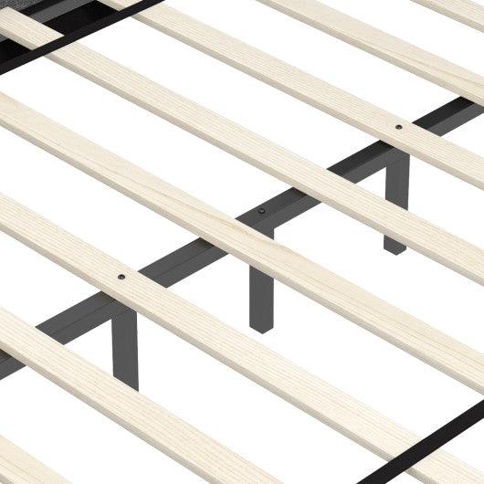 Twin/Full/Queen Size Upholstered Platform Bed with Button Tufted Headboard-Full Size at Set Shop and Smile