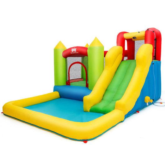 Outdoor Inflatable Bounce House with 480 W Blower at Set Shop and Smile