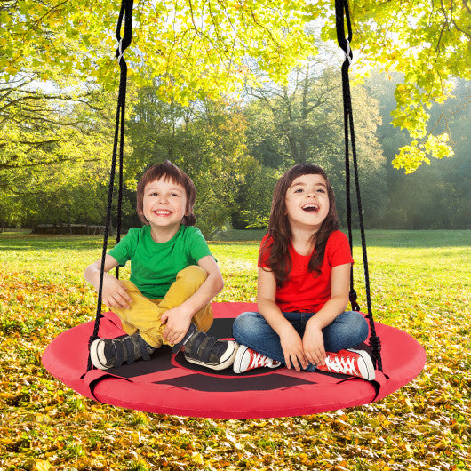 2-in-1 40 Inch Kids Hanging Chair Detachable Swing Tent Set-Blue - Set Shop and Smile
