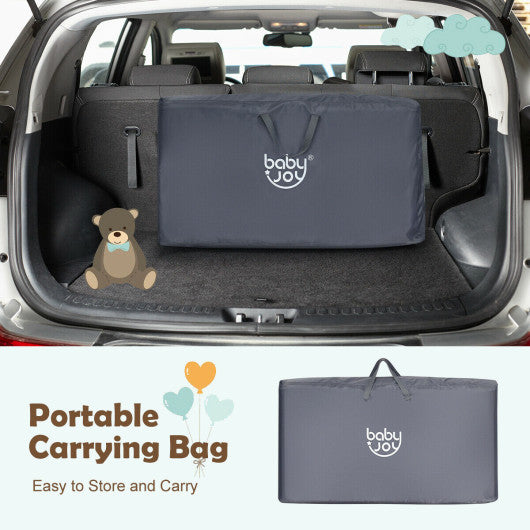 Travel Portable Baby Bed Side Sleeper  Bassinet Crib with Carrying Bag-Beige - Set Shop and Smile