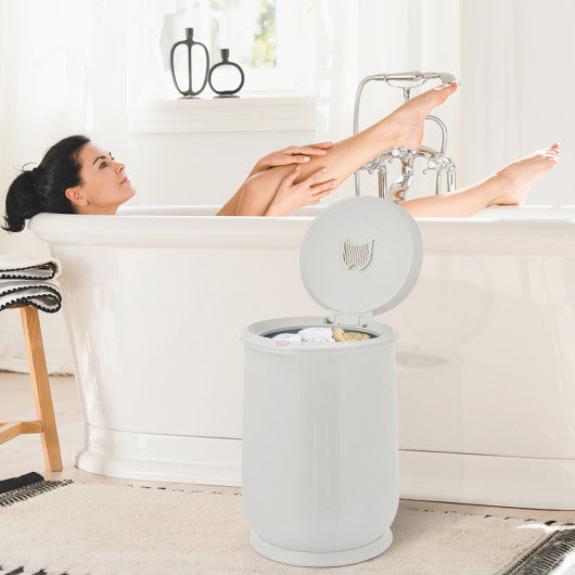 21L Bathroom Towel Warmer with Auto Shut-Gray - Set Shop and Smile