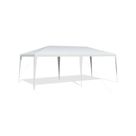 10 x 20 Feet Waterproof Canopy Tent with Tent Peg and Wind Rope - Set Shop and Smile