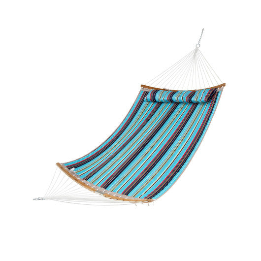Outdoor Hammock with Detachable Pillow-Blue - Set Shop and Smile