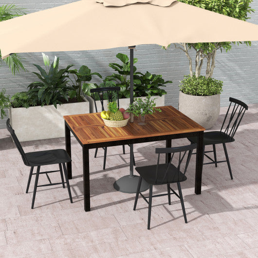 Set of 2 Modern Dining Chairs with Backrest - Set Shop and Smile