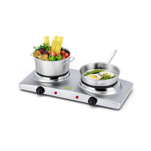 1800W Double Hot Plate Electric Countertop Burner at Set Shop and Smile