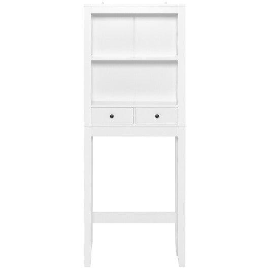 Toilet Space Saver Bathroom Organizer Storage Shelf with Drawers at Set Shop and Smile