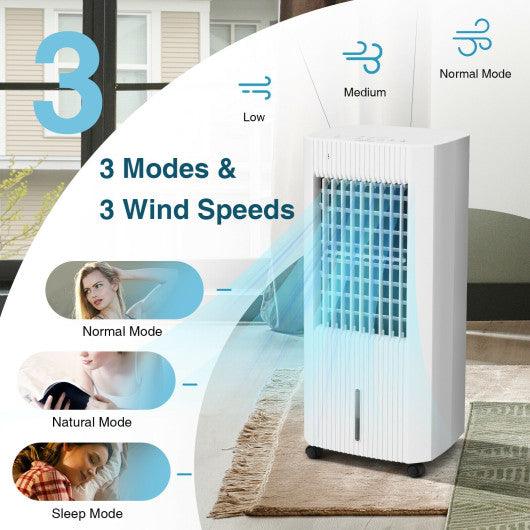 3-in-1 Evaporative Air Cooler with 3 Modes-White at Set Shop and Smile