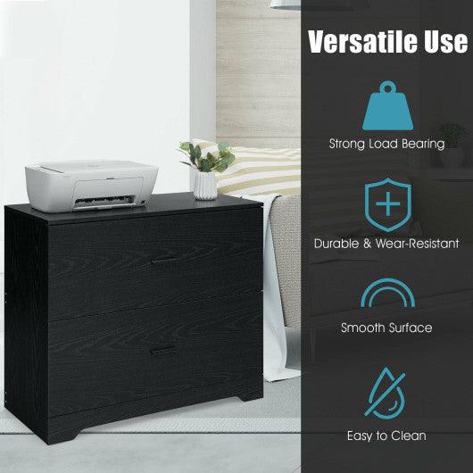 2-Drawer Lateral File Cabinet with Adjustable Bars for Home and Office at Set Shop and Smile