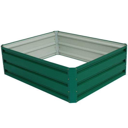 40 Inch x 32 Inch Patio Raised Garden Bed for Vegetable Flower Planting at Set Shop and Smile