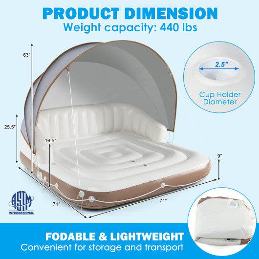 Inflatable Pool Float Lounge Swimming Raft at Set Shop and Smile