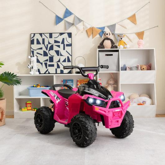 12V Kids Ride On ATV with High/Low Speed and Comfortable Seat at Set Shop and Smile
