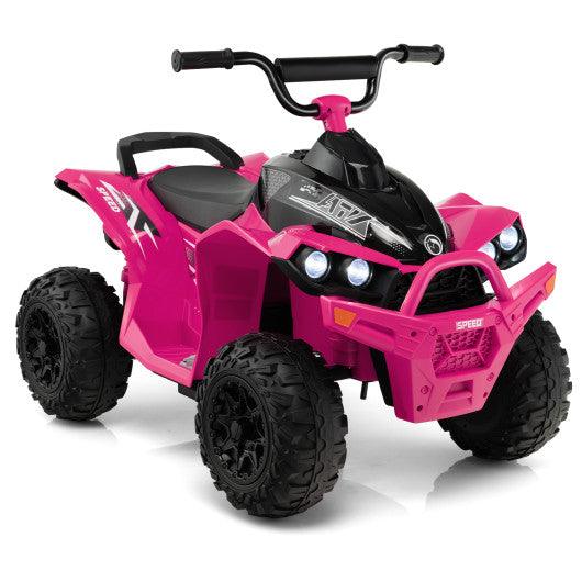 12V Kids Ride On ATV with High/Low Speed and Comfortable Seat at Set Shop and Smile