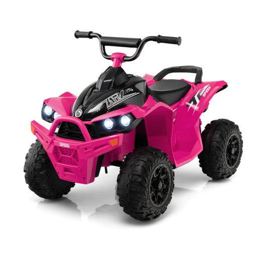 12V Kids Ride On ATV with High/Low Speed and Comfortable Seat at Set Shop and Smile