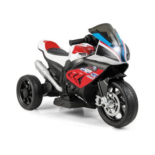 12V Licensed BMW Kids Motorcycle Ride-On Toy for 37-96 Months Old Kids-Red at Set Shop and Smile