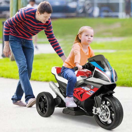 12V Licensed BMW Kids Motorcycle Ride-On Toy for 37-96 Months Old Kids-Red at Set Shop and Smile