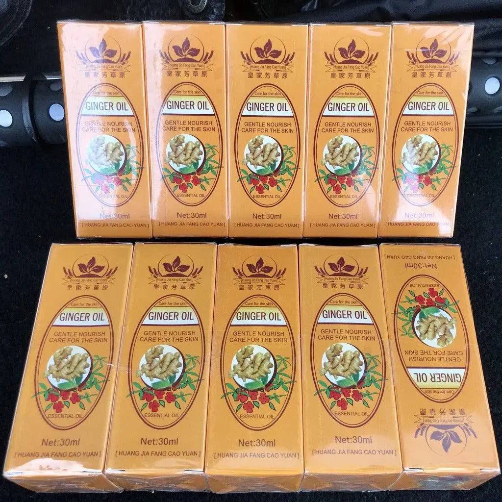 Pure Natural Ginger Essential Oil at Set Shop and Smile