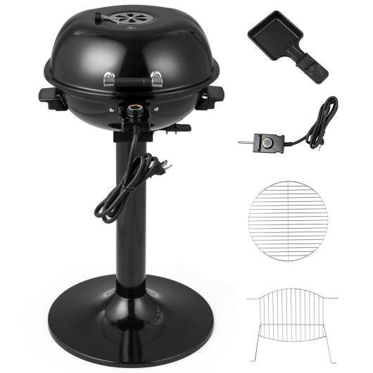 1600W Electric BBQ Grill with Removable Non-Stick Warming Rack at Set Shop and Smile