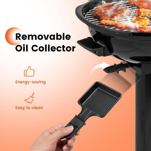 1600W Electric BBQ Grill with Removable Non-Stick Warming Rack at Set Shop and Smile