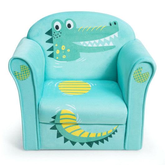 Kids Crocodile Armrest Upholstered Couch at Set Shop and Smile