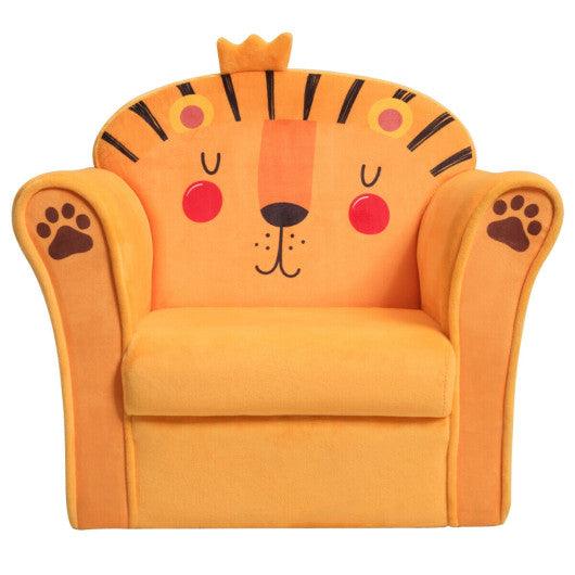 Kids Armrest Lion Upholstered Sofa at Set Shop and Smile