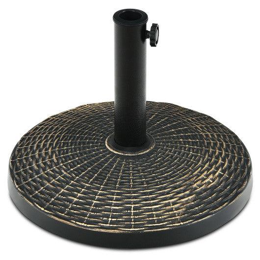26.5lbs Patio Market Umbrella Base Stand at Set Shop and Smile