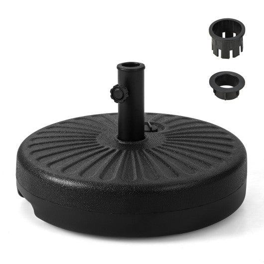 20 Inch Fillable Heavy-Duty Round Umbrella Base Stand at Set Shop and Smile