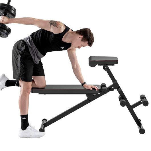 Multi-Functional Adjustable Full Body Exercise Weight Bench at Set Shop and Smile